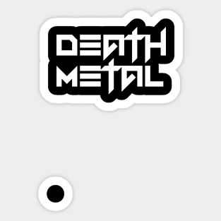 death metal Sticker